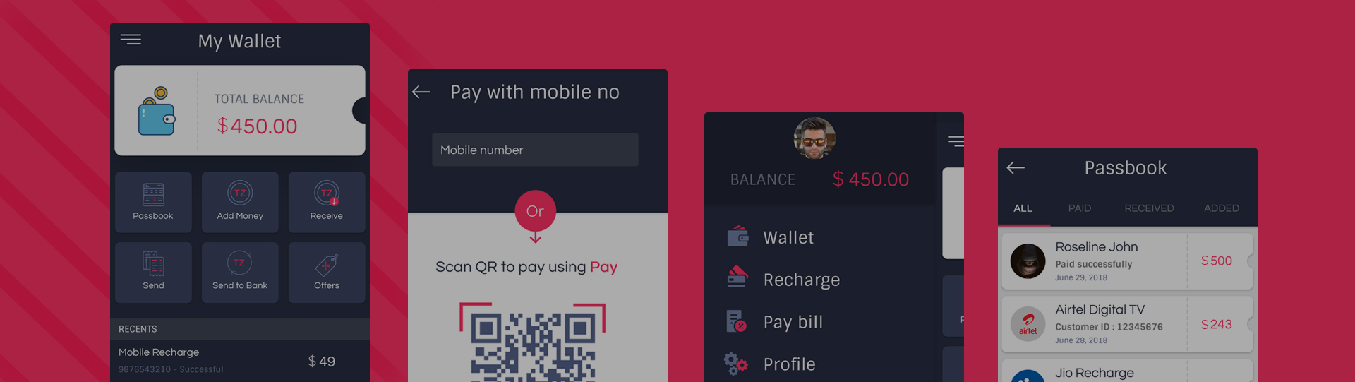 How to develop a digital eWallet mobile app like Phonepe and Google Pay