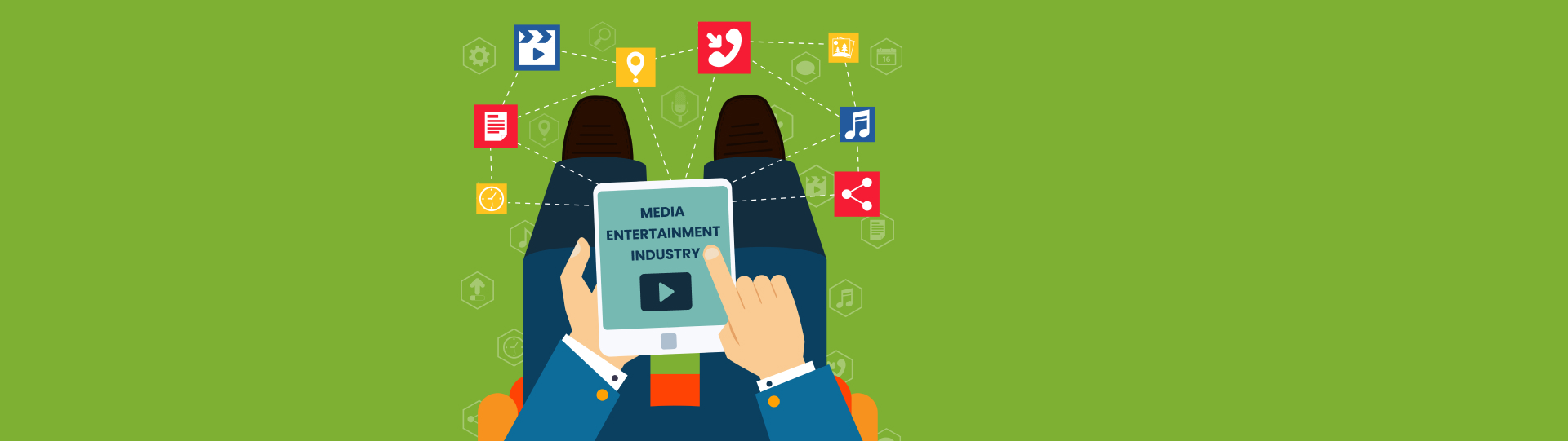 Importance of mobile apps in media entertainment industry