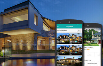 Reales WP theme native iPhone and Android application to real estate property listing business