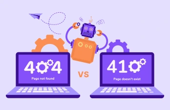 Why does 404 vs 410 matter in technical SEO?