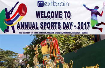 Annual sports day celebration in Nextbrain Technologies