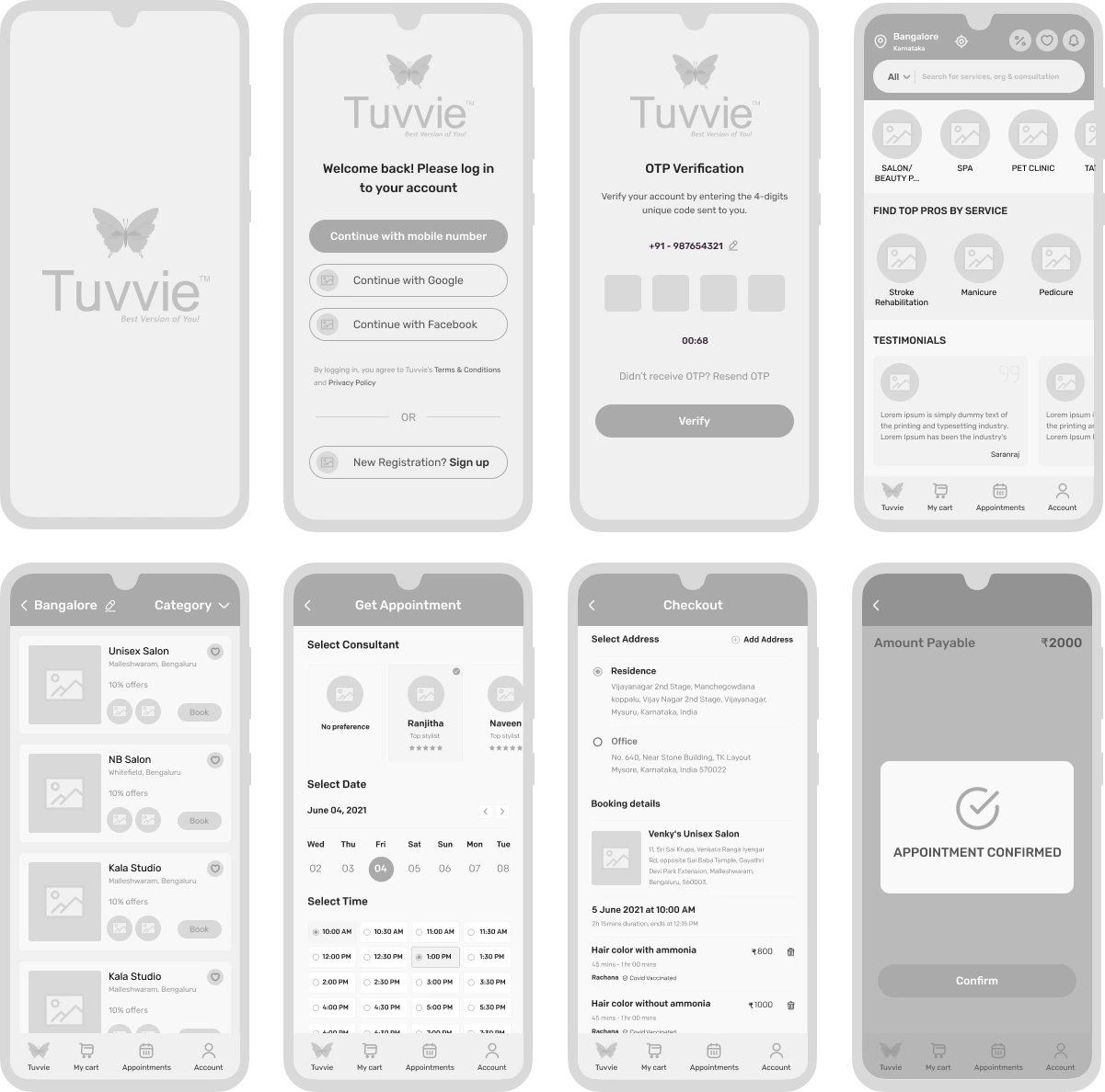 Wireframes