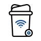 Waste bin level monitoring IoT software