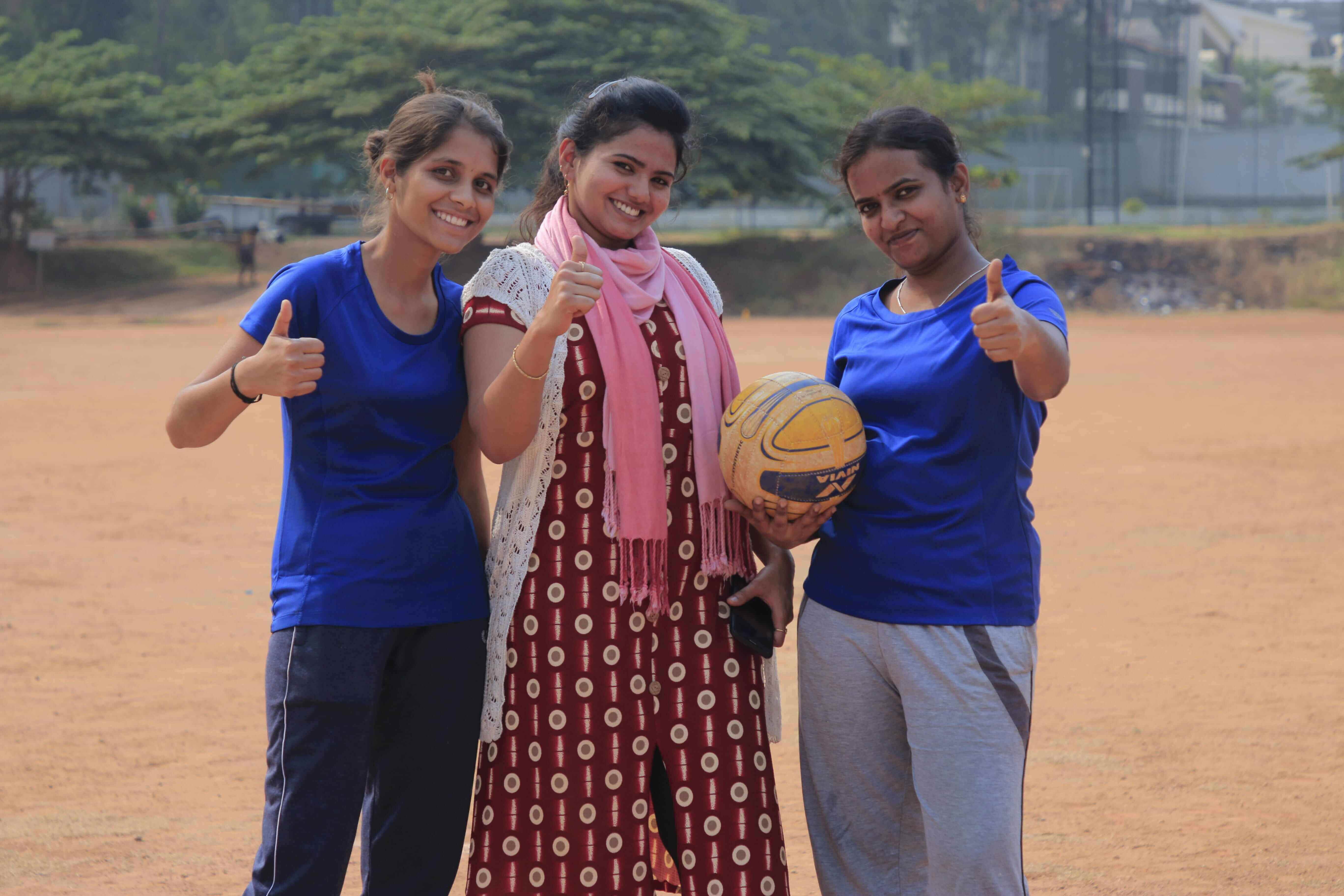 Throwball winner