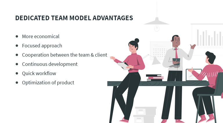 Dedicated team model