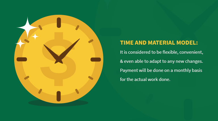 time and material model