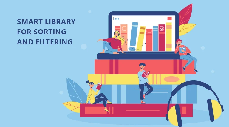 smart library for sorting and filtering